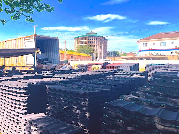 Links Crown roofing project in Nigeria